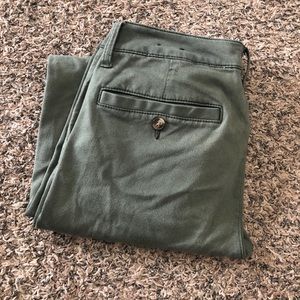 American Eagle Olive Green Slack Pants